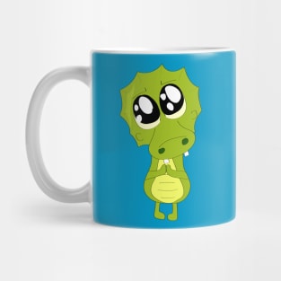 Dinosaur Bitki Stiker Mug